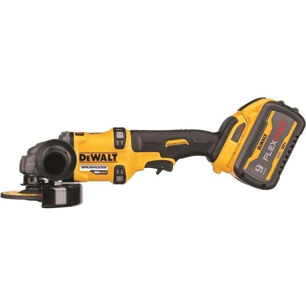 Amoladora Angular Inalámbrica DEWALT 60V MAX 4-1/2 a 6 Pulgadas
