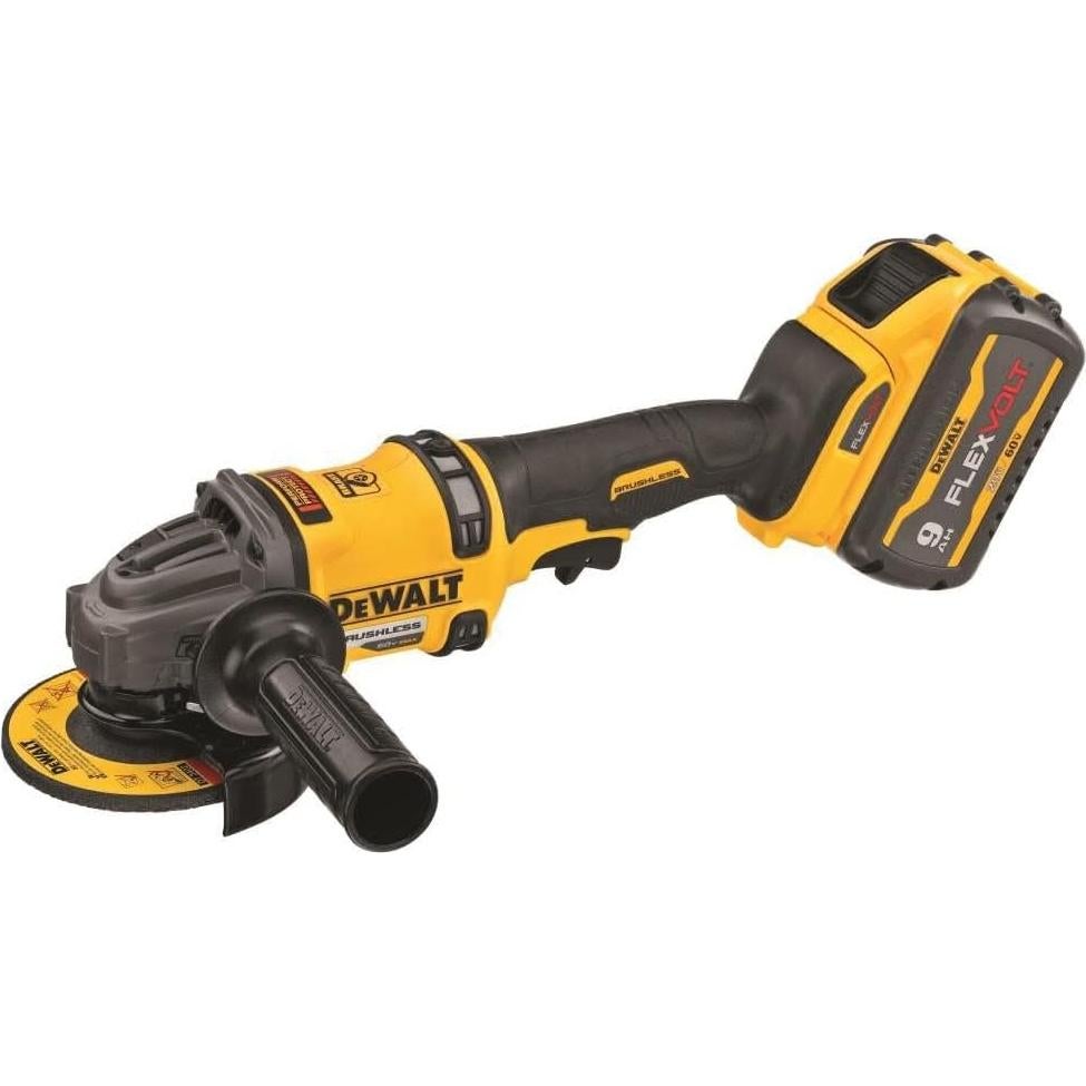 Amoladora Angular Inalámbrica DEWALT 60V MAX 4-1/2 a 6 Pulgadas