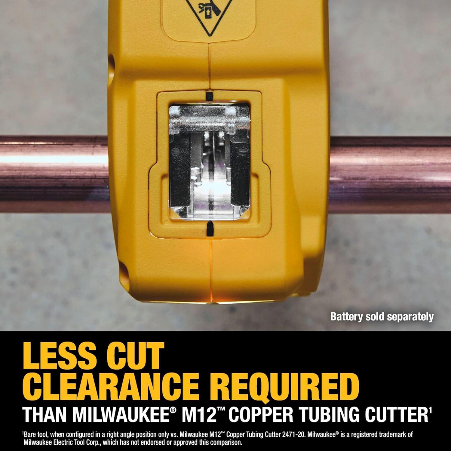 Cortador de Tubos de Cobre DEWALT 20V MAX XR 31.75 mm