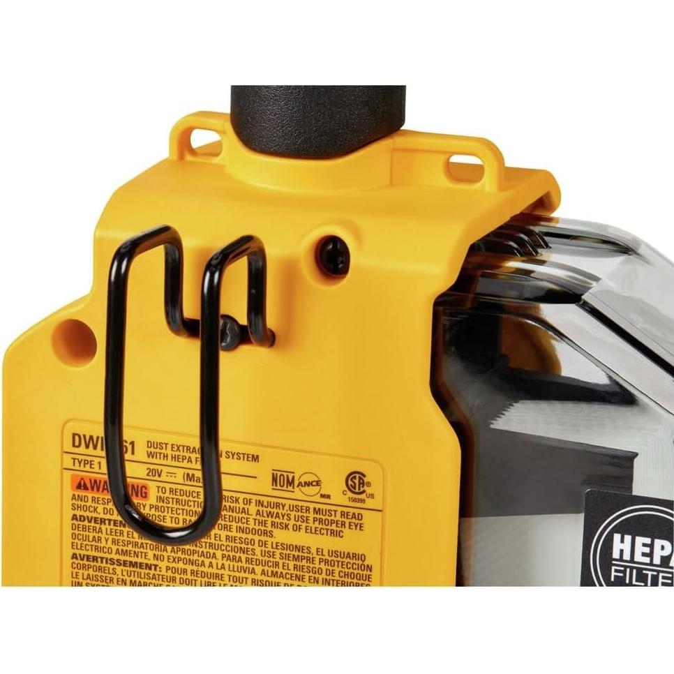 Extractor de Polvo DEWALT DWH161B 20V MAX HEPA Portátil