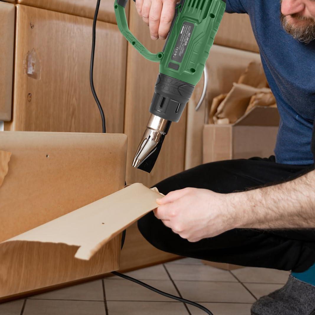 Pistola de Calor Prostormer 2000W con 4 Boquillas y Control de Temperatura