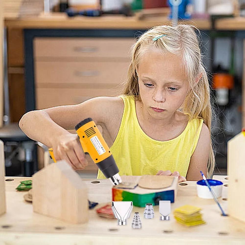 Pistola de Calor PEAKTREND 1800W Doble Temperatura 60-600°C