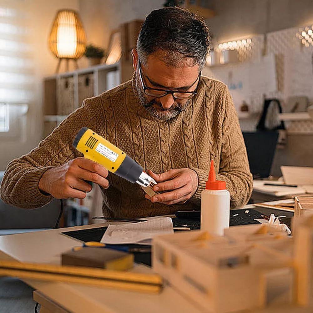 Pistola de Calor PEAKTREND 1800W Doble Temperatura 60-600°C