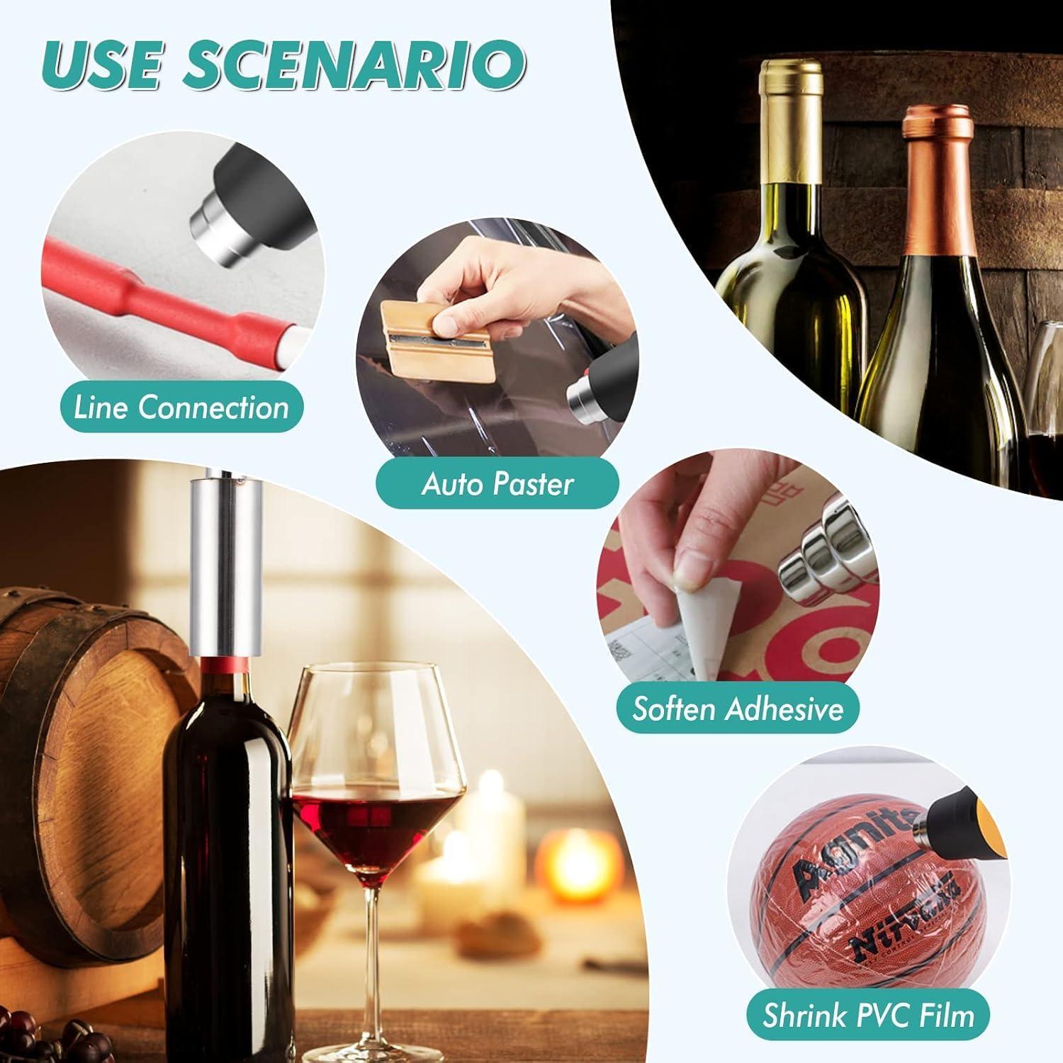 Pistola de Calor PEAKTREND 1800W Doble Temperatura 60-600°C