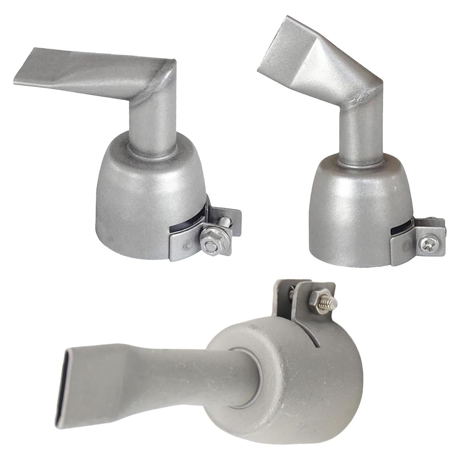 3 Boquillas de Acero Inoxidable para Pistola de Calor 32mm