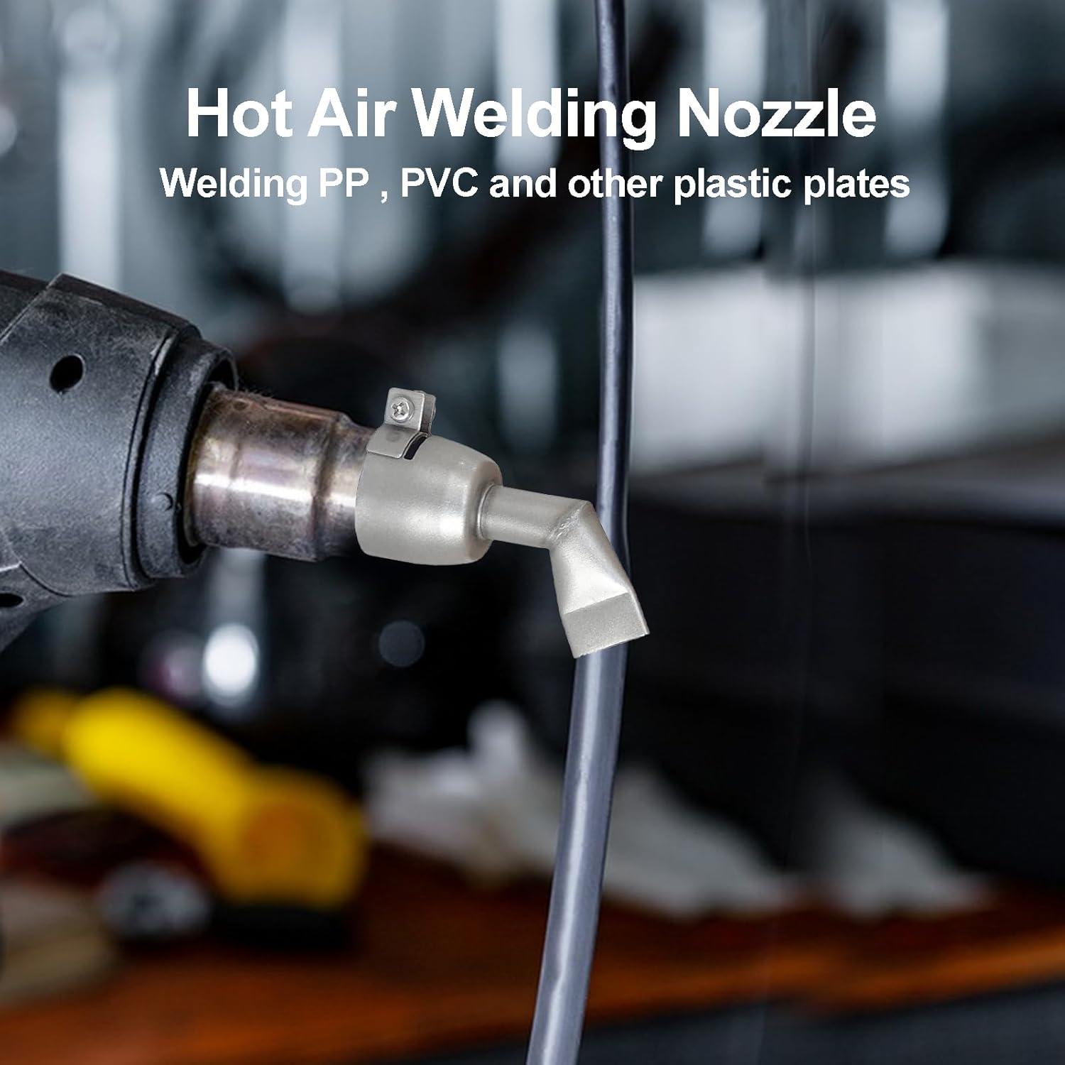 3 Boquillas de Acero Inoxidable para Pistola de Calor 32mm