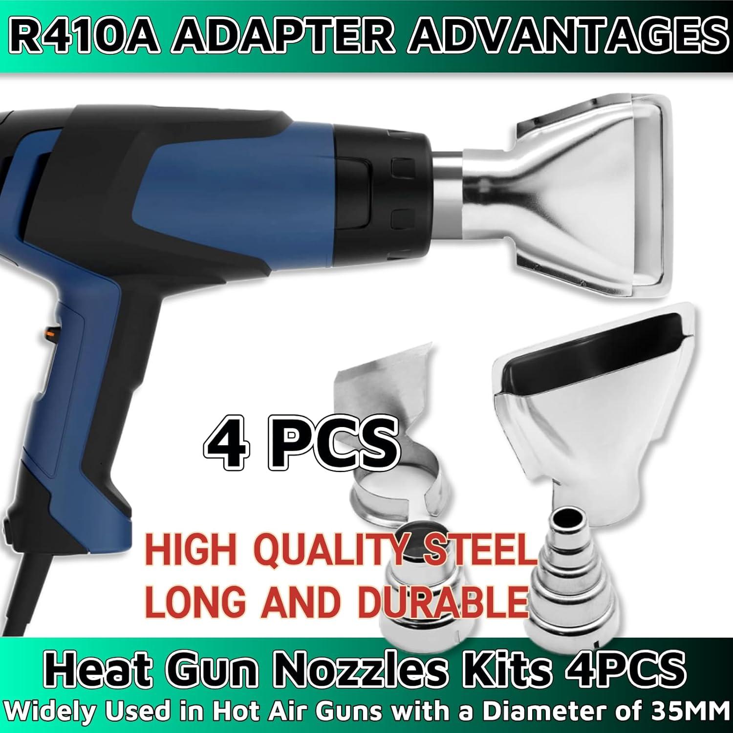 Kit de Boquillas para Pistola de Calor 35mm WenTigDY 4 Piezas