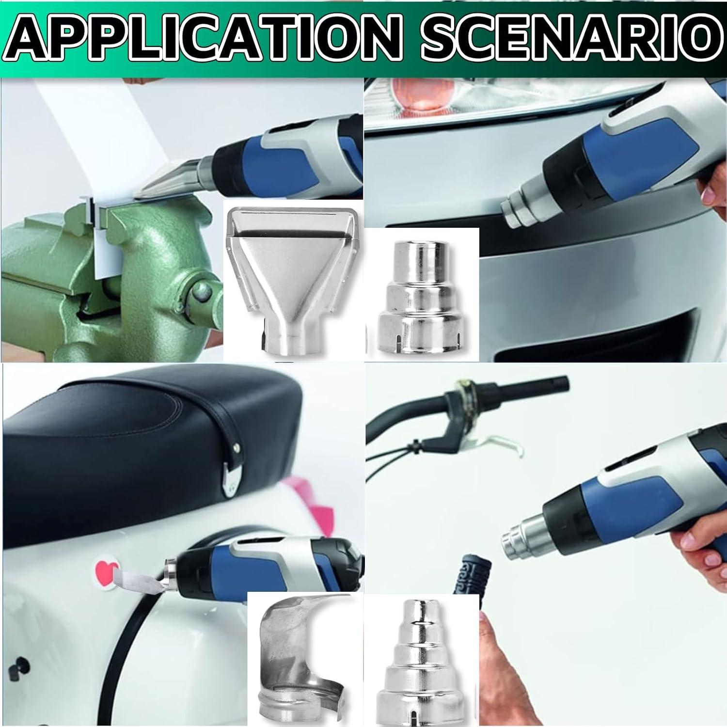 Kit de Boquillas para Pistola de Calor 35mm WenTigDY 4 Piezas