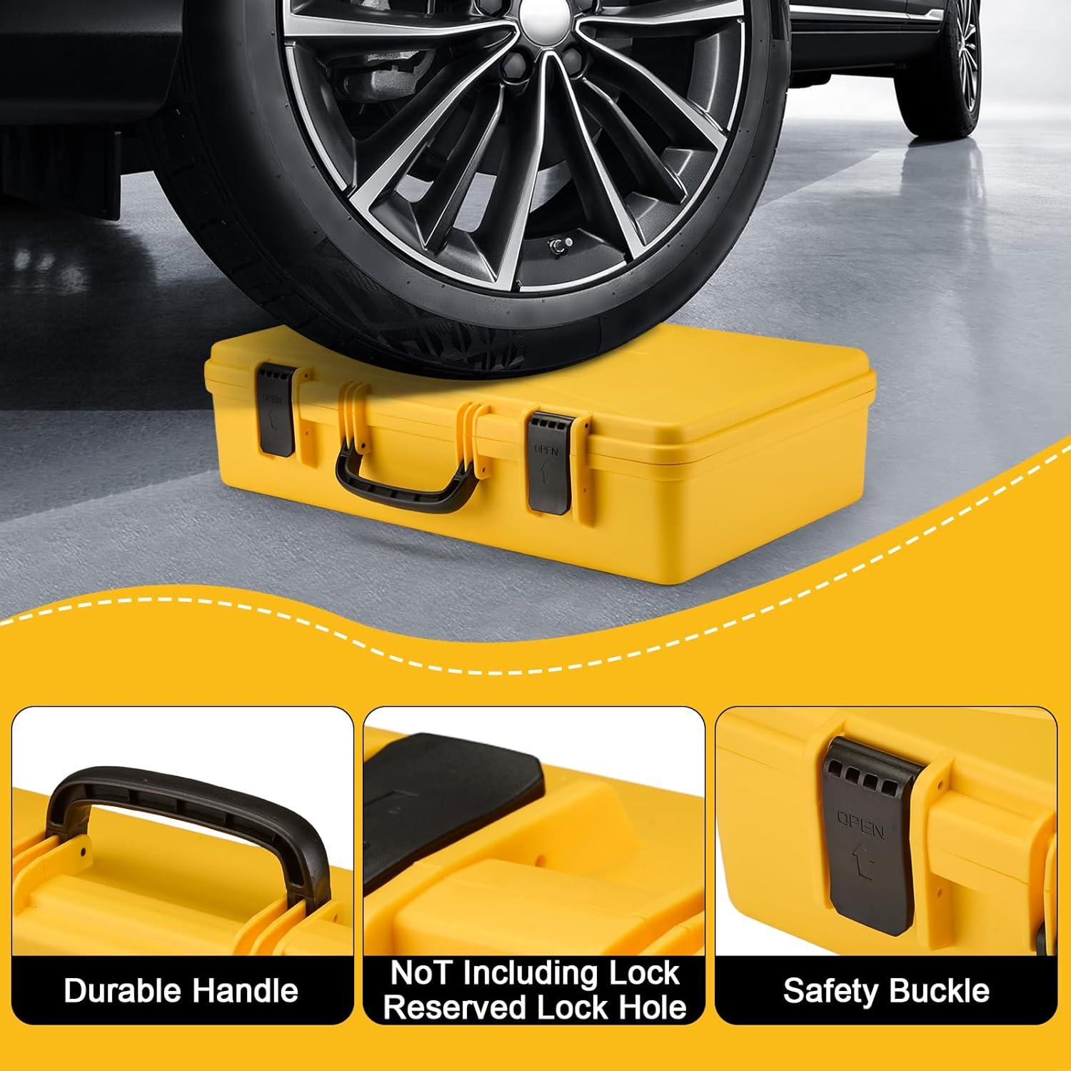 Funda Dura YDEPLVEO para Pistola de Grasa 20V Max - Amarilla