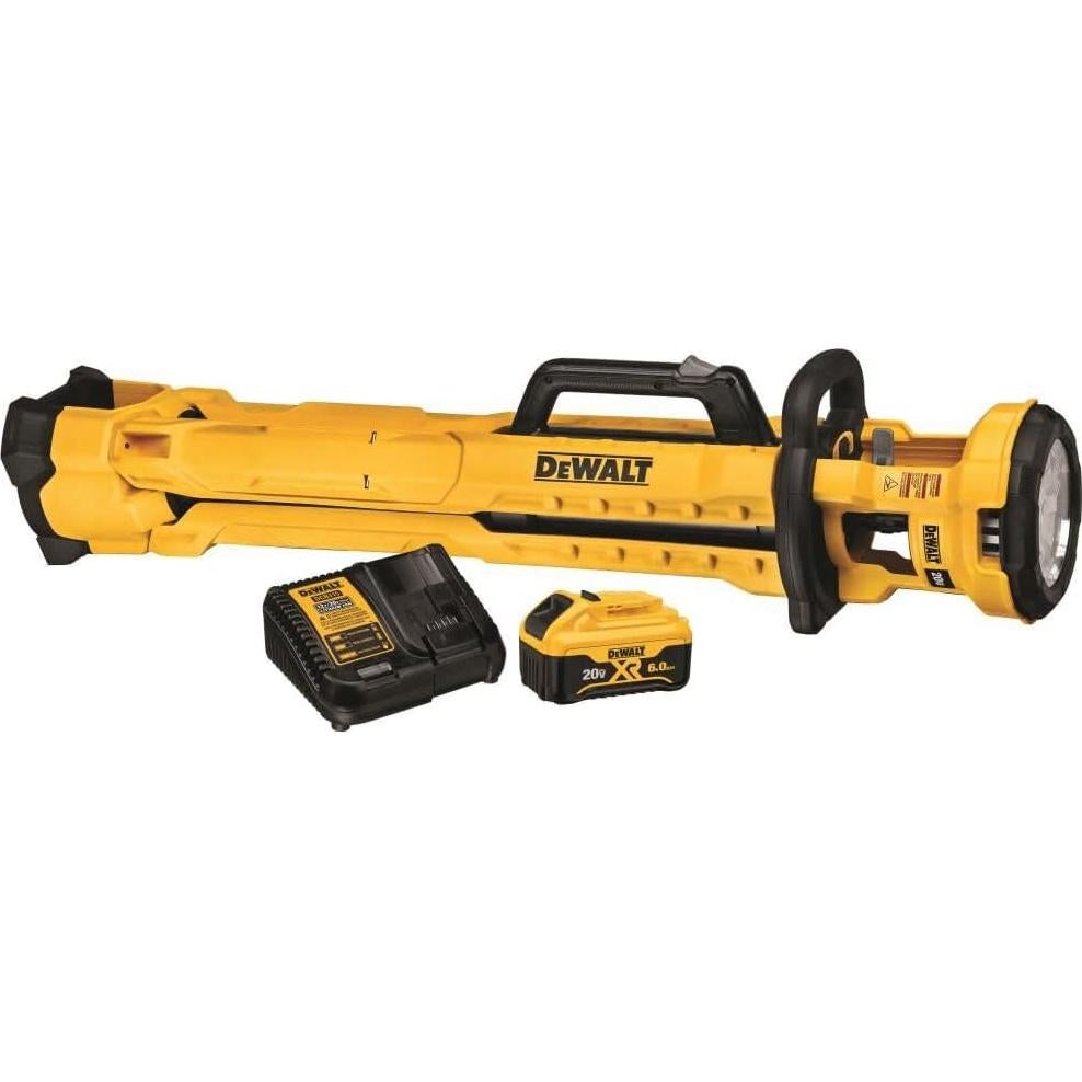 Luz de Trabajo LED Inalámbrica DEWALT 20V MAX con Trípode