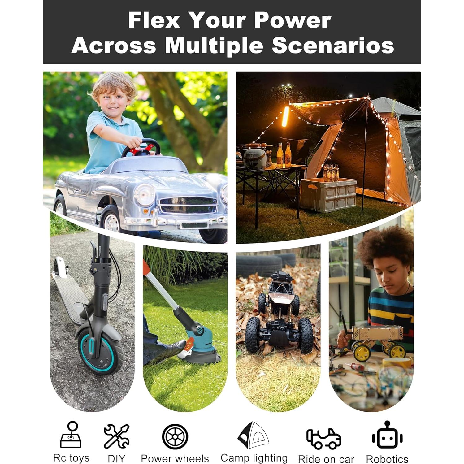 Adaptador de Batería 20V Tozersis para Dewalt - 2 Unidades