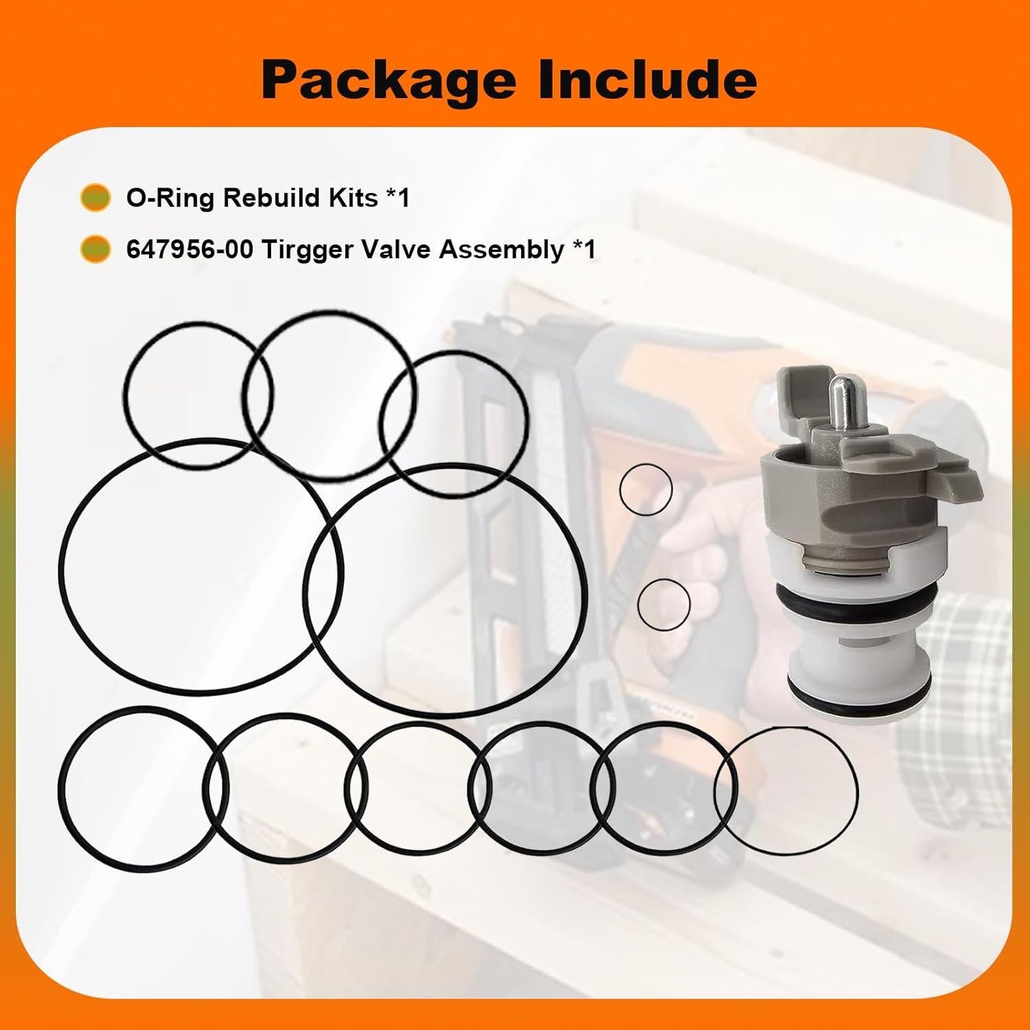 Kit de O-Ring y Válvula de Disparo Phyxlyn 647956-00