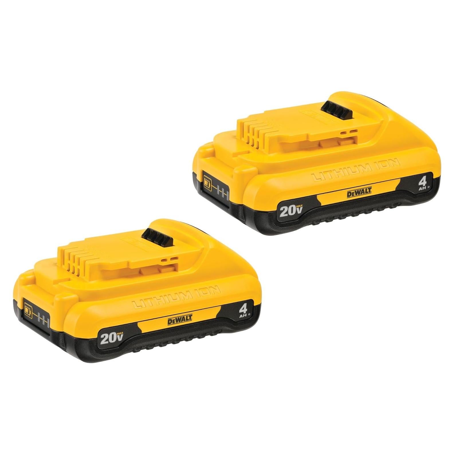 Batería de Litio Ión 4Ah 20V DEWALT DCB240-2 2-Pack
