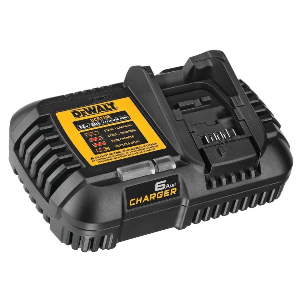 Cargador DEWALT 12V/20V/60V FLEXVOLT 6A DCB1106