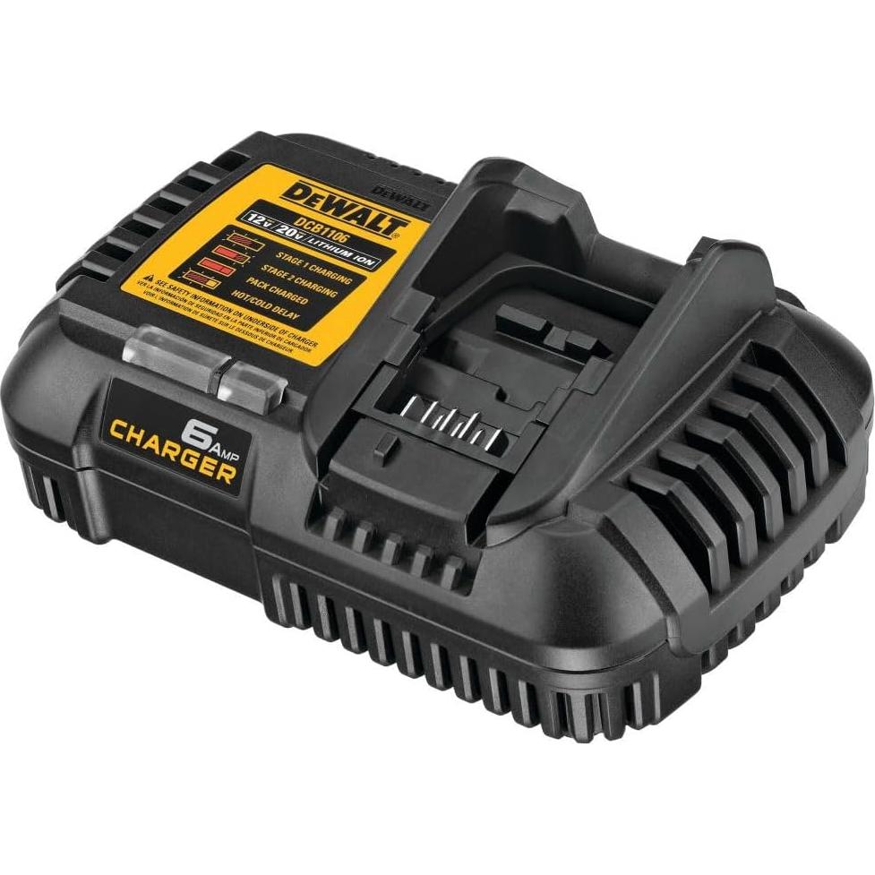 Cargador DEWALT 12V/20V/60V FLEXVOLT 6A DCB1106