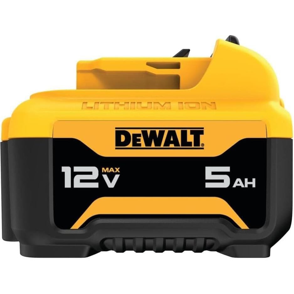 Batería DEWALT 12V MAX 5Ah Ion de Litio Paquete de 2