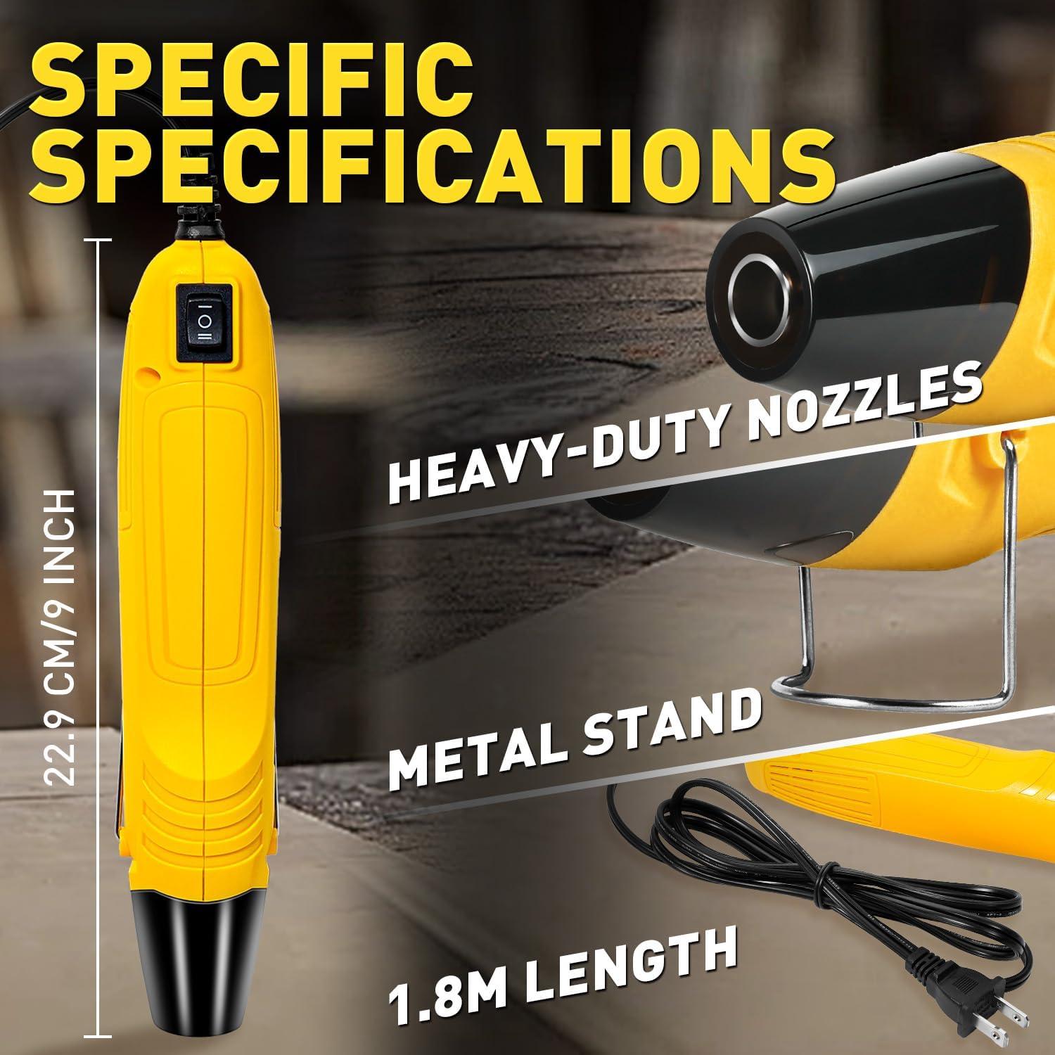 Pistola de Calor Haisstronica 350W 2 Temperaturas 250-400°C