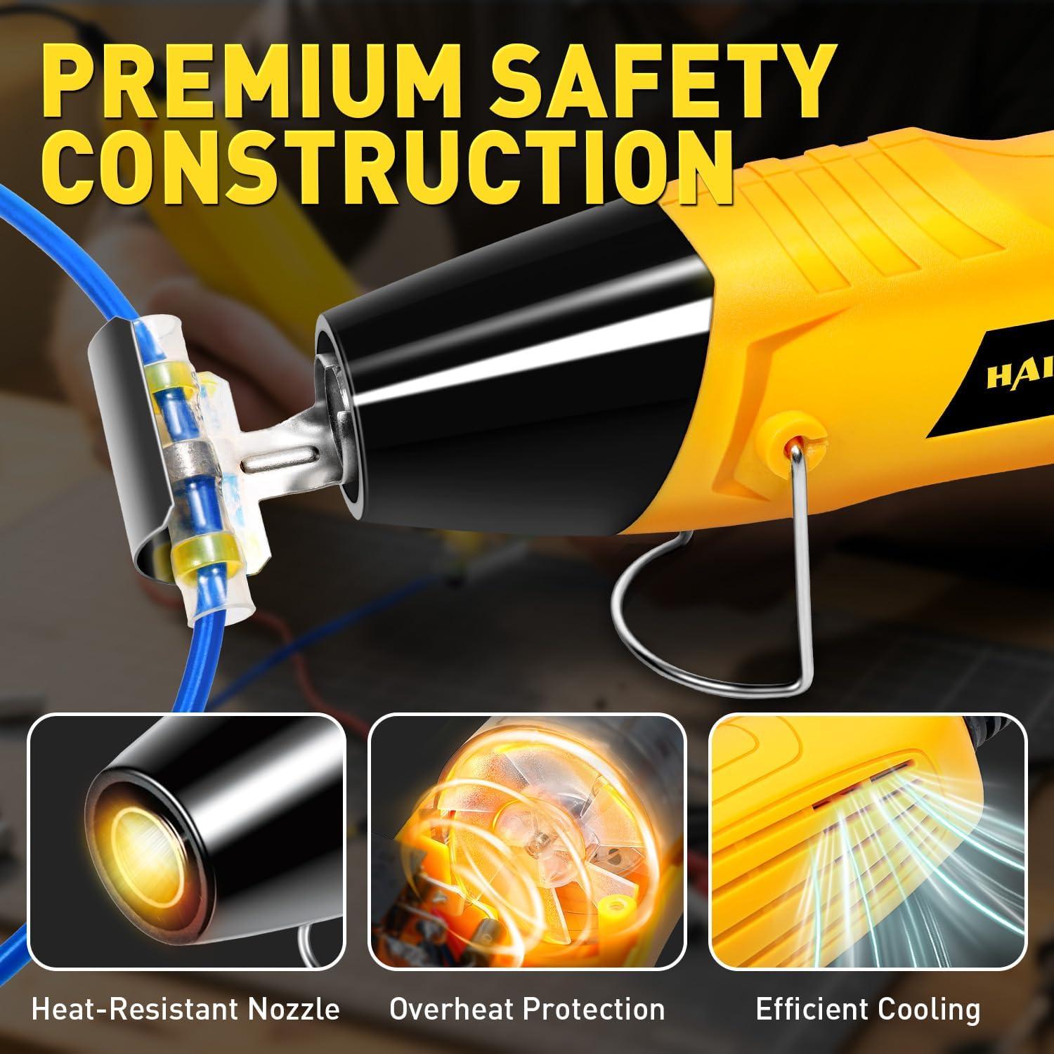 Pistola de Calor Haisstronica 350W 2 Temperaturas 250-400°C