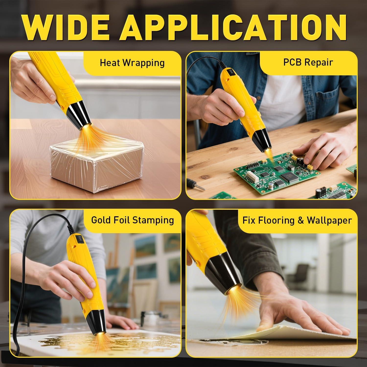 Pistola de Calor Haisstronica 350W 2 Temperaturas 250-400°C