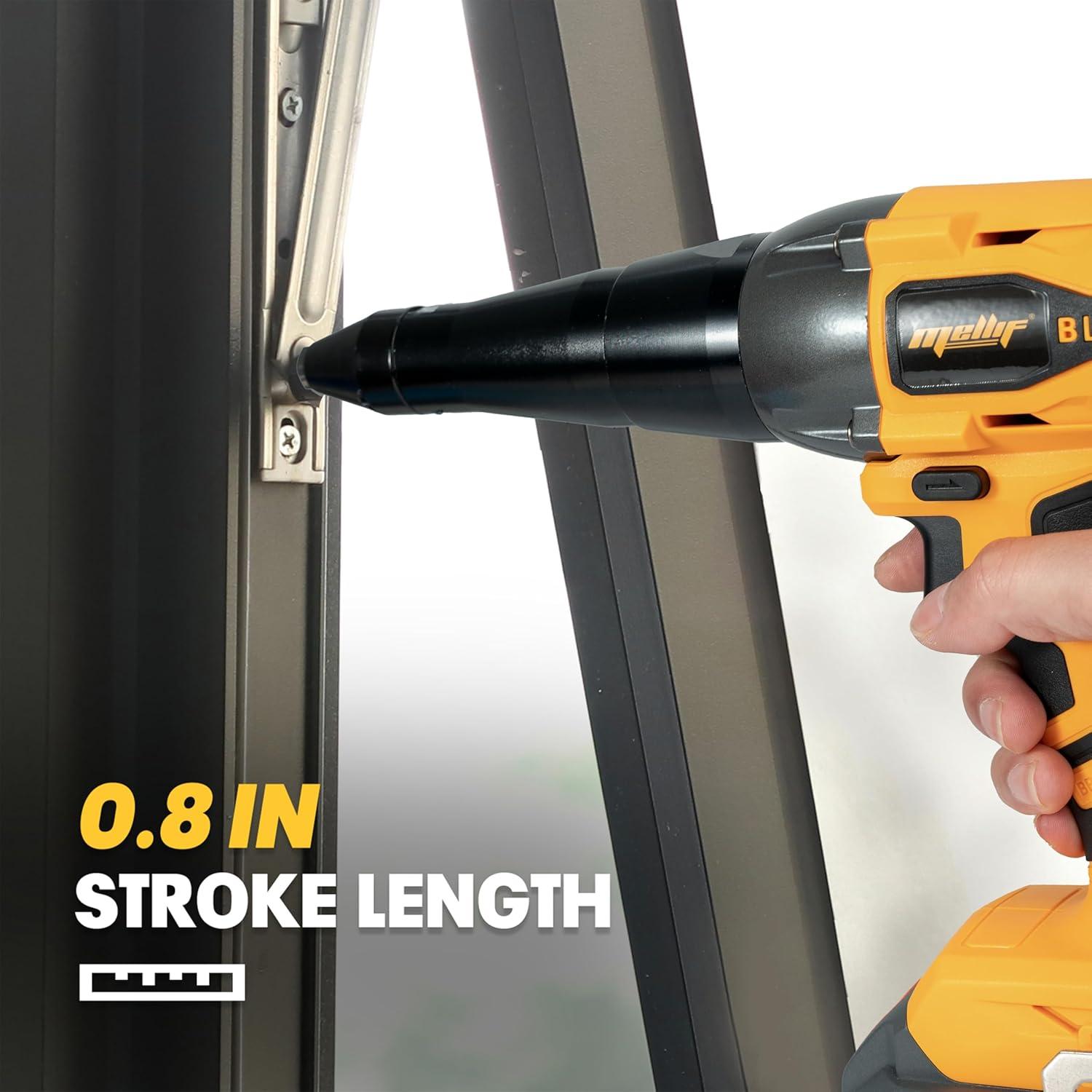 Pistola de Remaches Inalámbrica Mayoki 20V MAX 2248 lbf