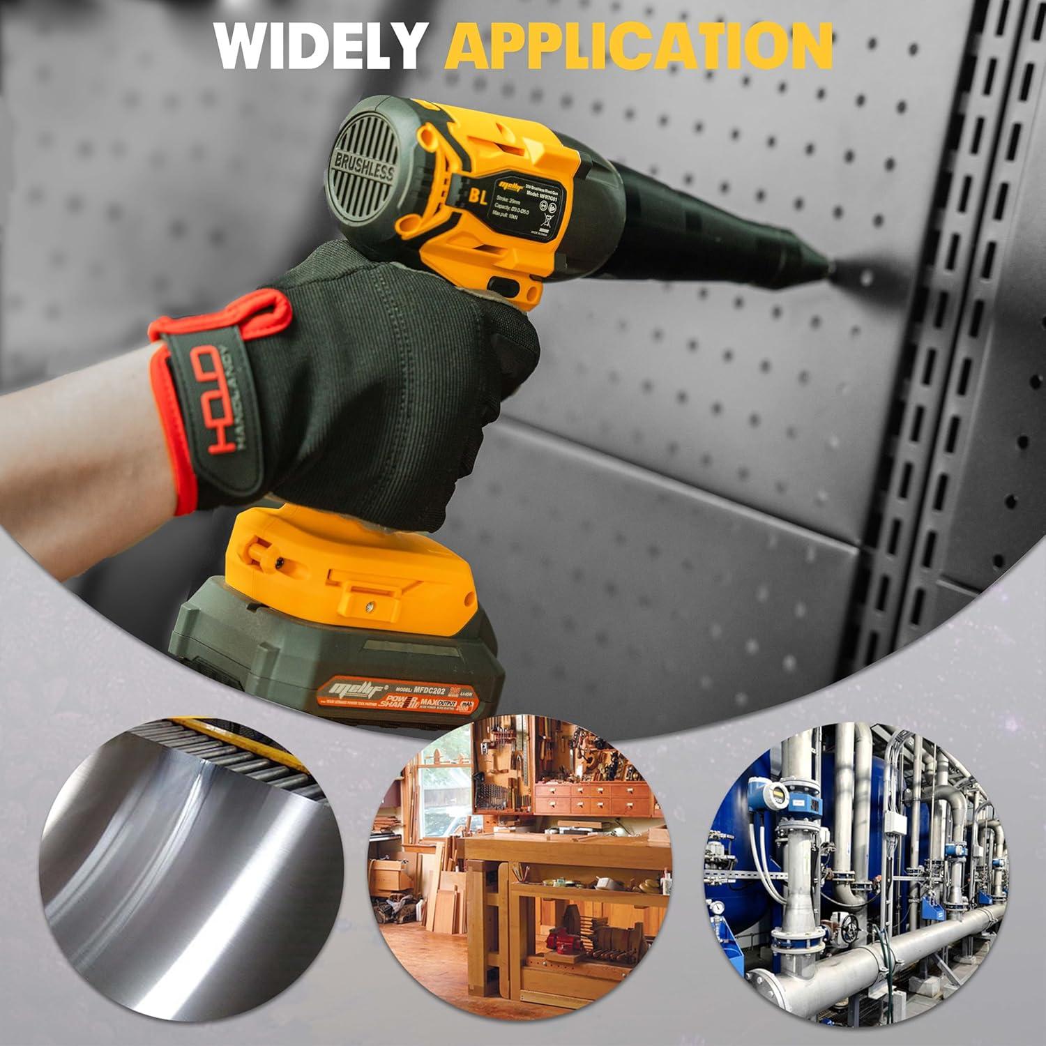 Pistola de Remaches Inalámbrica Mayoki 20V MAX 2248 lbf