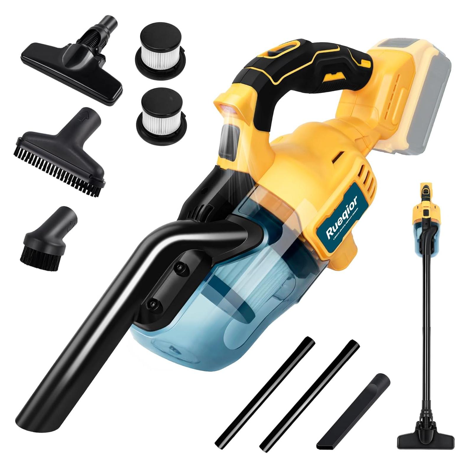 Aspiradora Inalámbrica DeWalt 20V 400W 5 en 1 Portátil