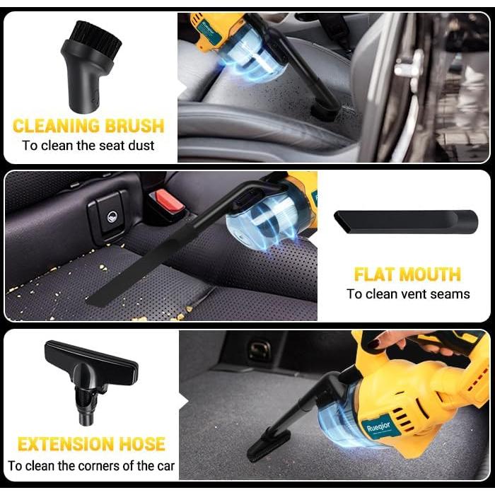 Aspiradora Inalámbrica DeWalt 20V 400W 5 en 1 Portátil