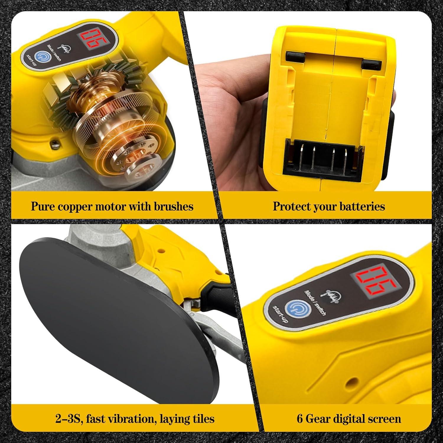 Herramienta de Vibración para Azulejos Circulads 33000 rpm 6 Velocidades