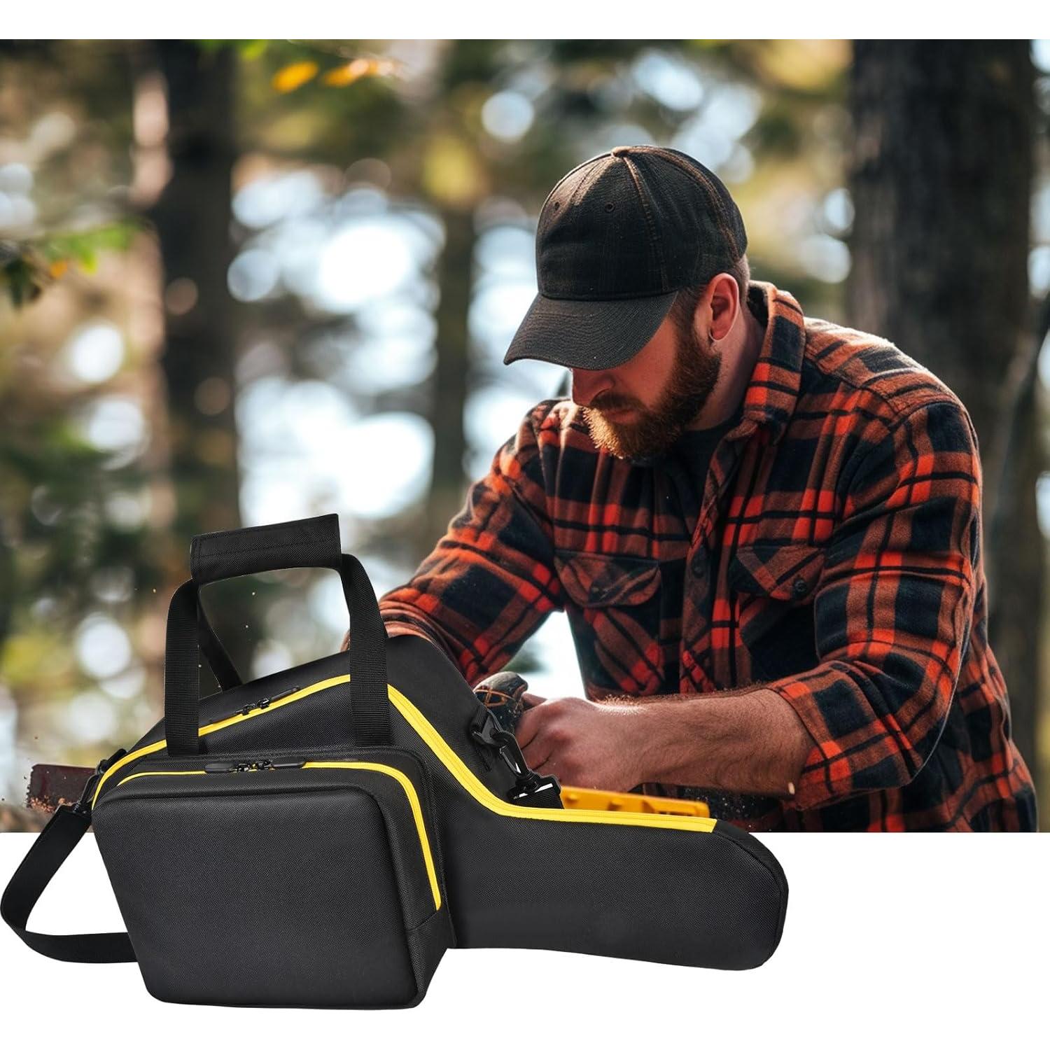 Bolsa de Almacenamiento Peciue para Motosierra DEWALT 20V MAX