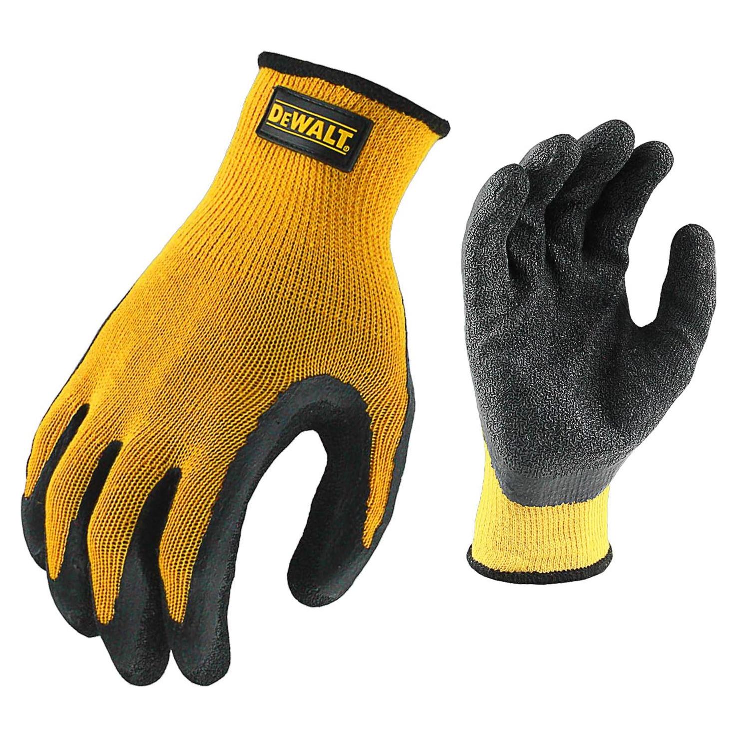 Guantes Gripper DeWalt DPG70L, Tamaño Grande, Paquete de 3