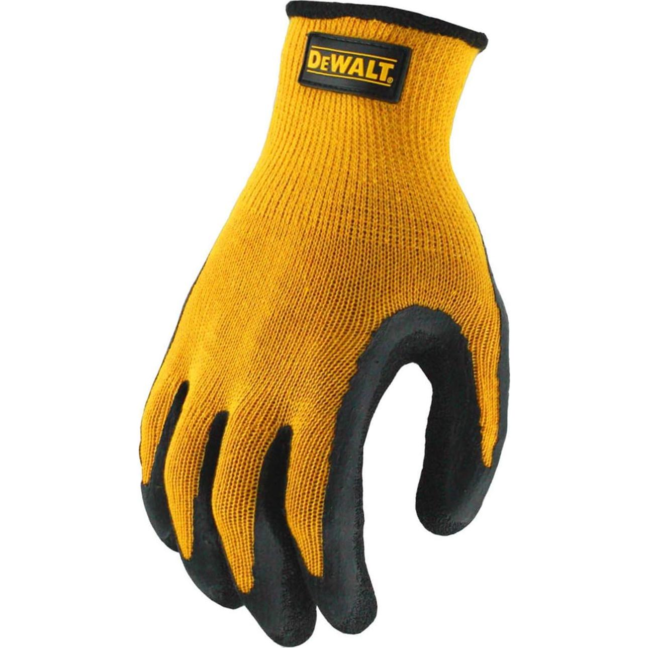 Guantes Gripper DeWalt DPG70L, Tamaño Grande, Paquete de 3