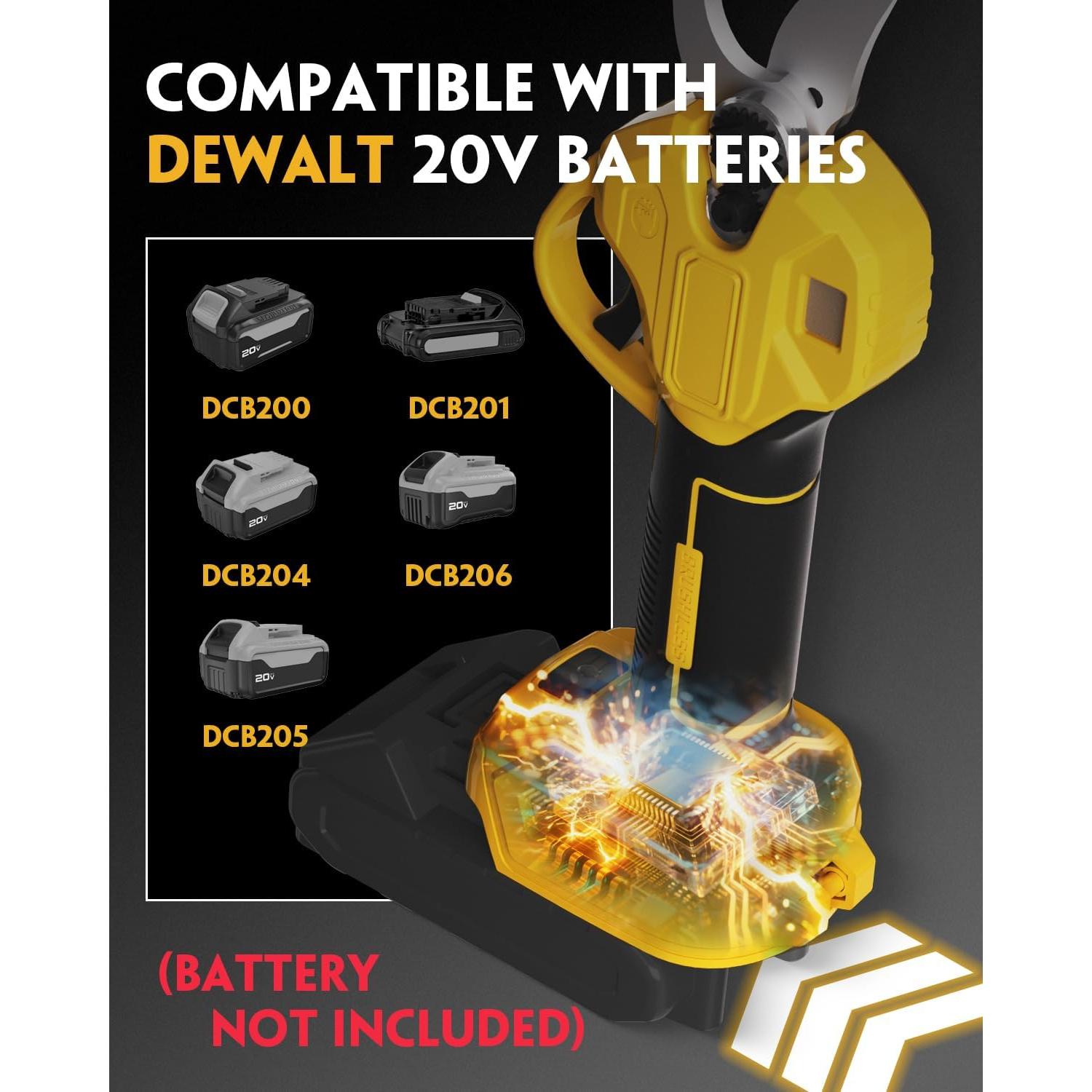 Tijeras de Podar Eléctricas Veitorld 20V Sin Batería 30mm