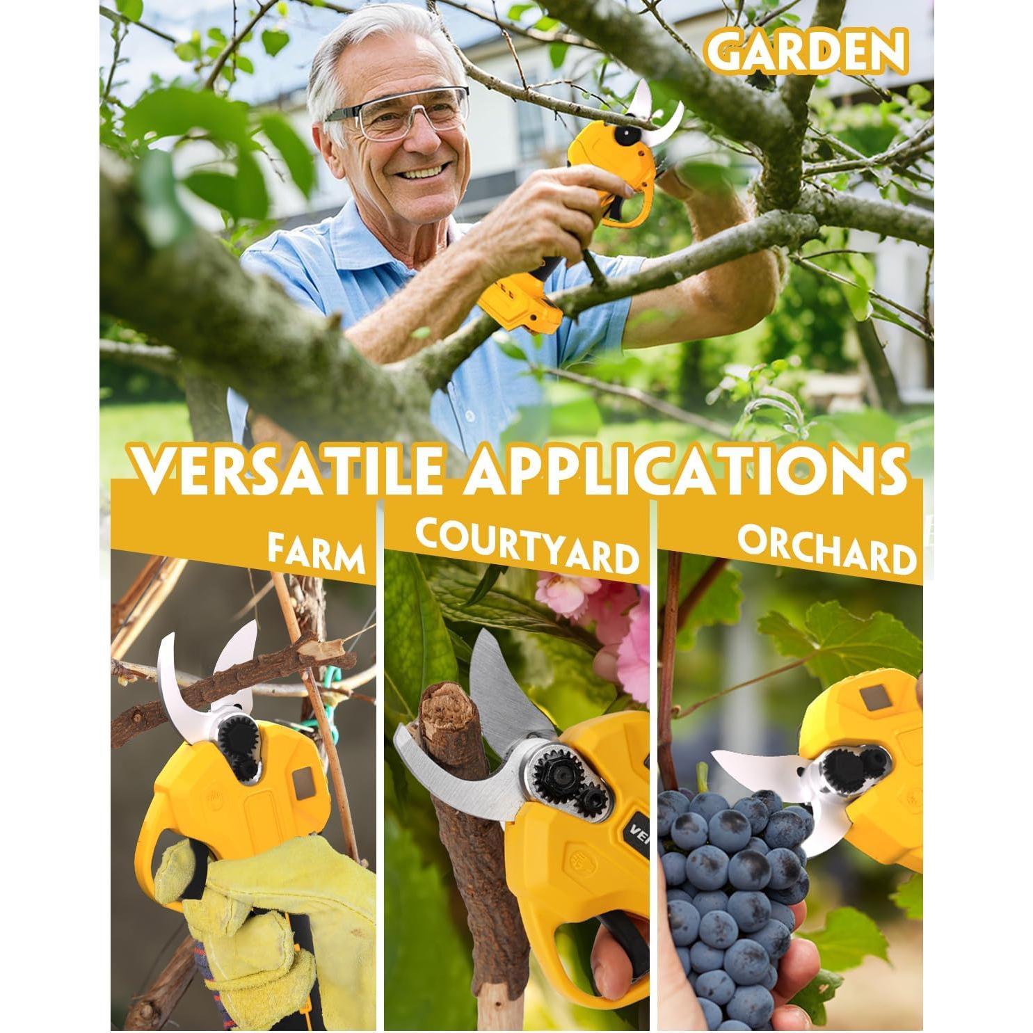 Tijeras de Podar Eléctricas Veitorld 20V Sin Batería 30mm