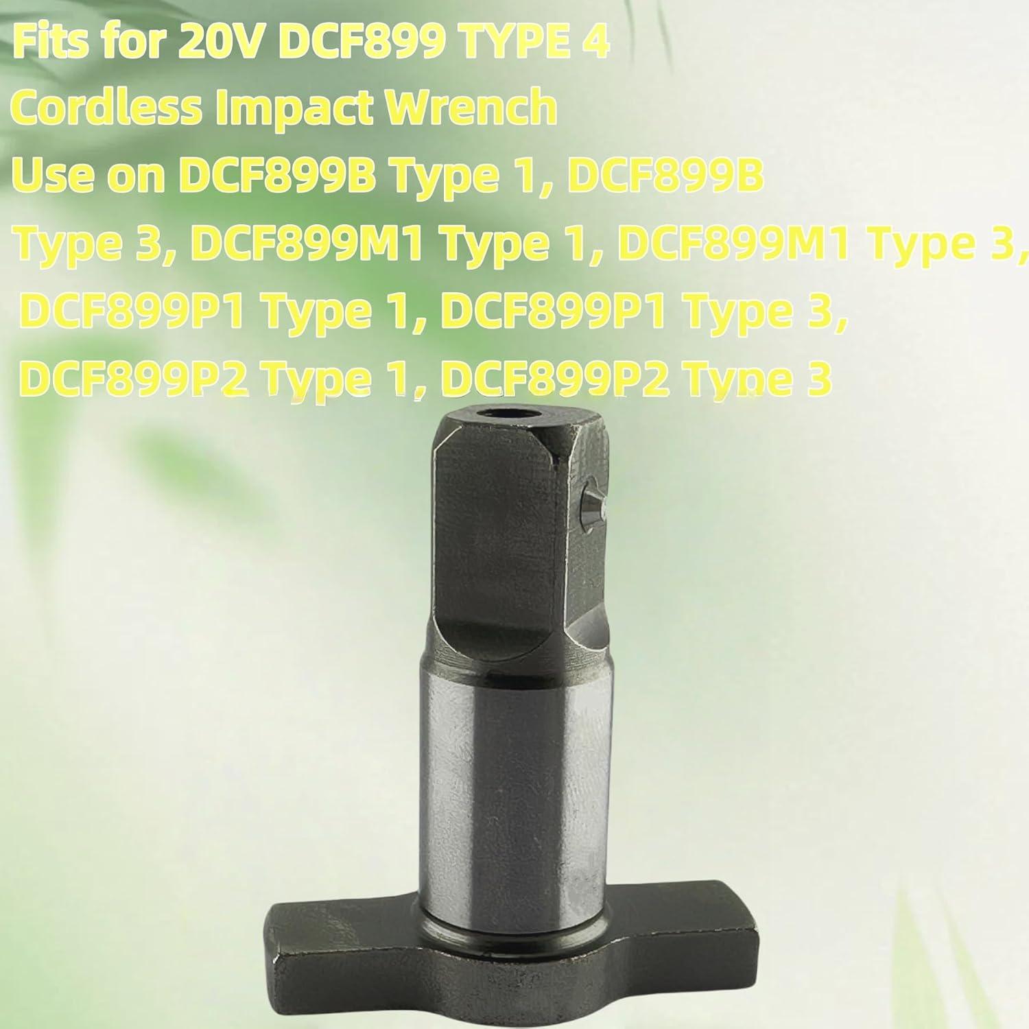 Kit de Anvil y Eje Axyuada para Llave de Impacto DeWalt DCF899