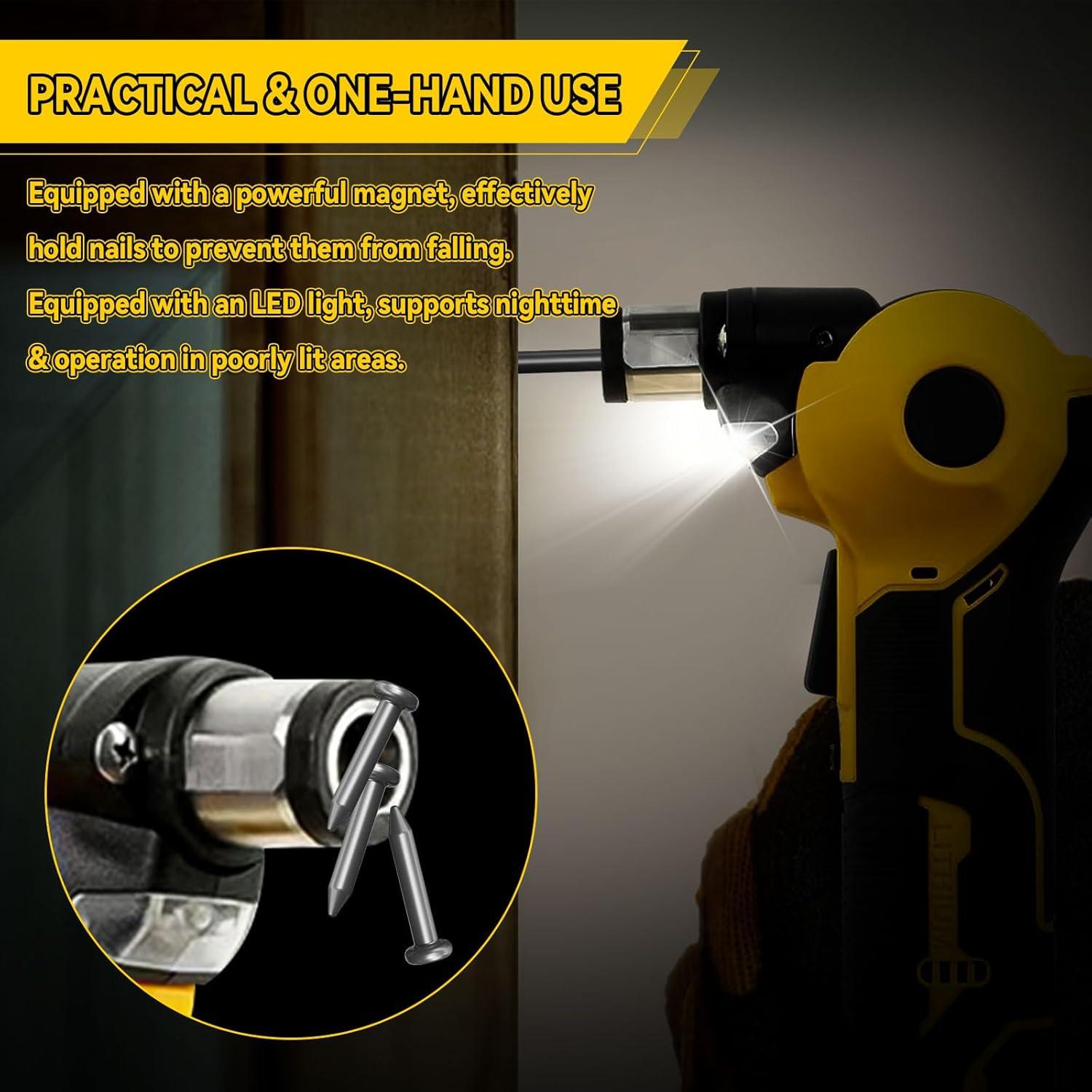 Clavadora de Palma Inalámbrica Newbounce 20V Ajustable 0-90°