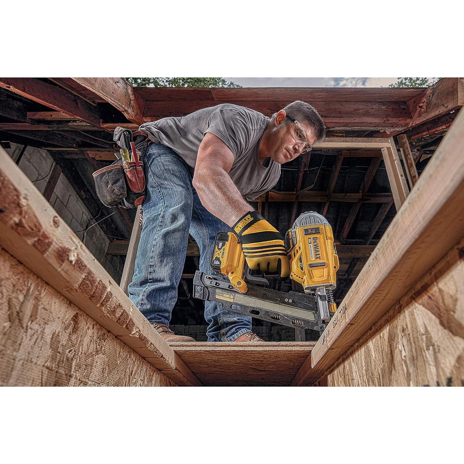 Guantes de Trabajo Dewalt DPG201XL - Cuero Sintético - Extra Grande - 1 Par