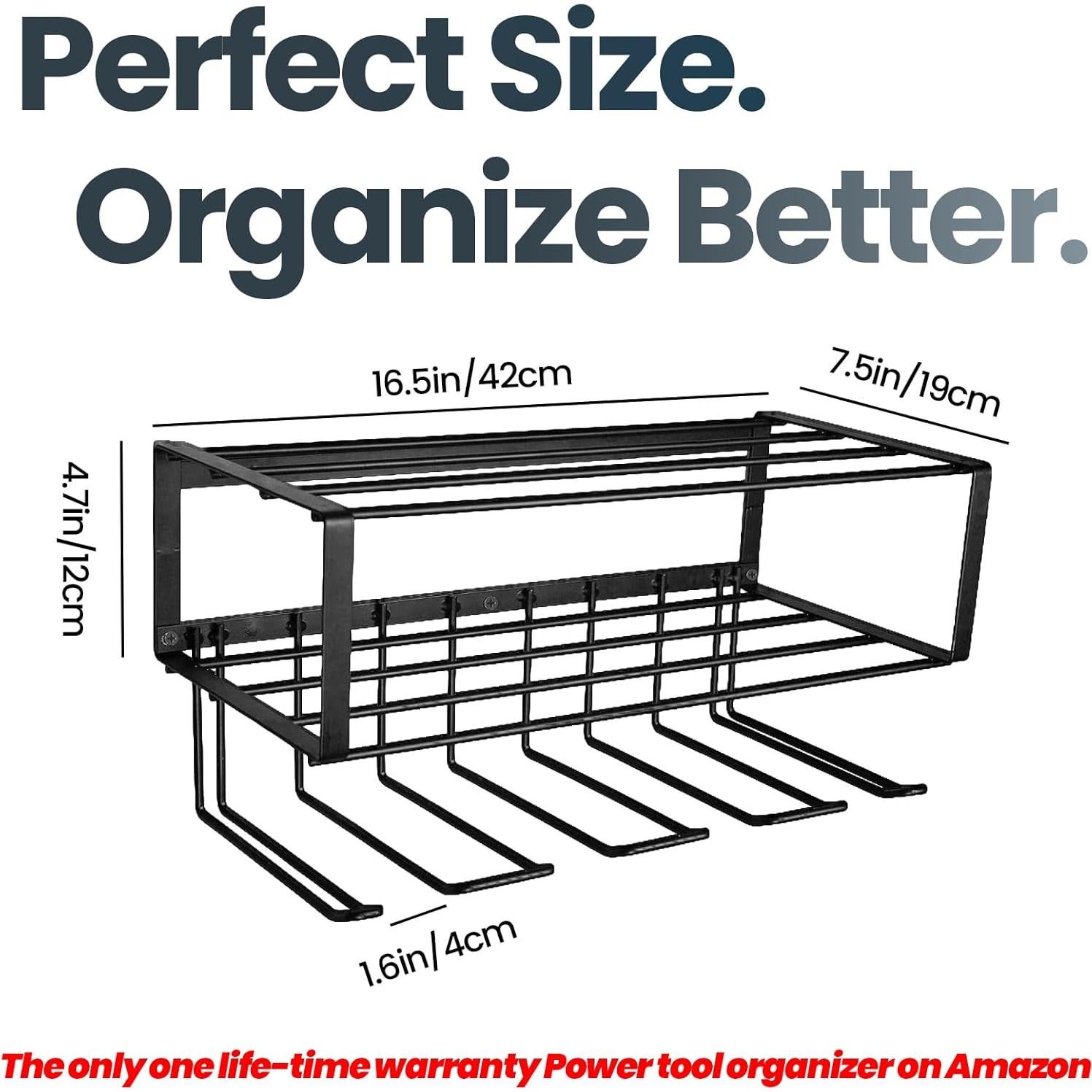 Organizador de Herramientas Eléctricas Vikerniel 120LB Montaje en Pared