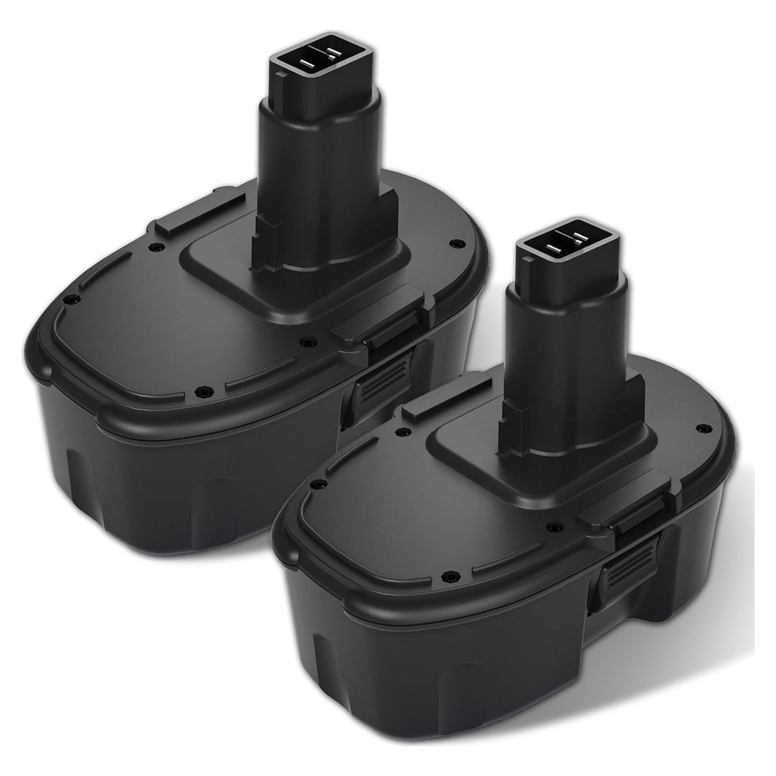 2 Baterías 3600mAh NiMH Dewalt 18V DC9096 DC9098 DC9099