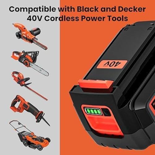 Batería de Reemplazo 40V 3.6Ah Enermall para Black & Decker