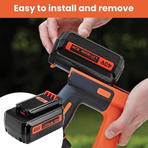 Batería de Reemplazo 40V 3.6Ah Enermall para Black & Decker