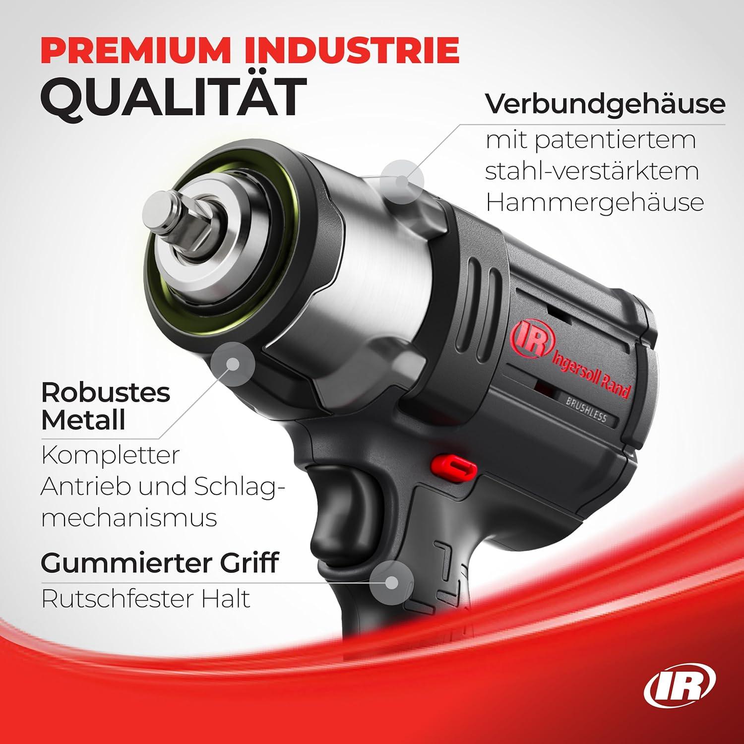 Llave de Impacto Inalámbrica Ingersoll Rand W7172 20V 1500 Nm