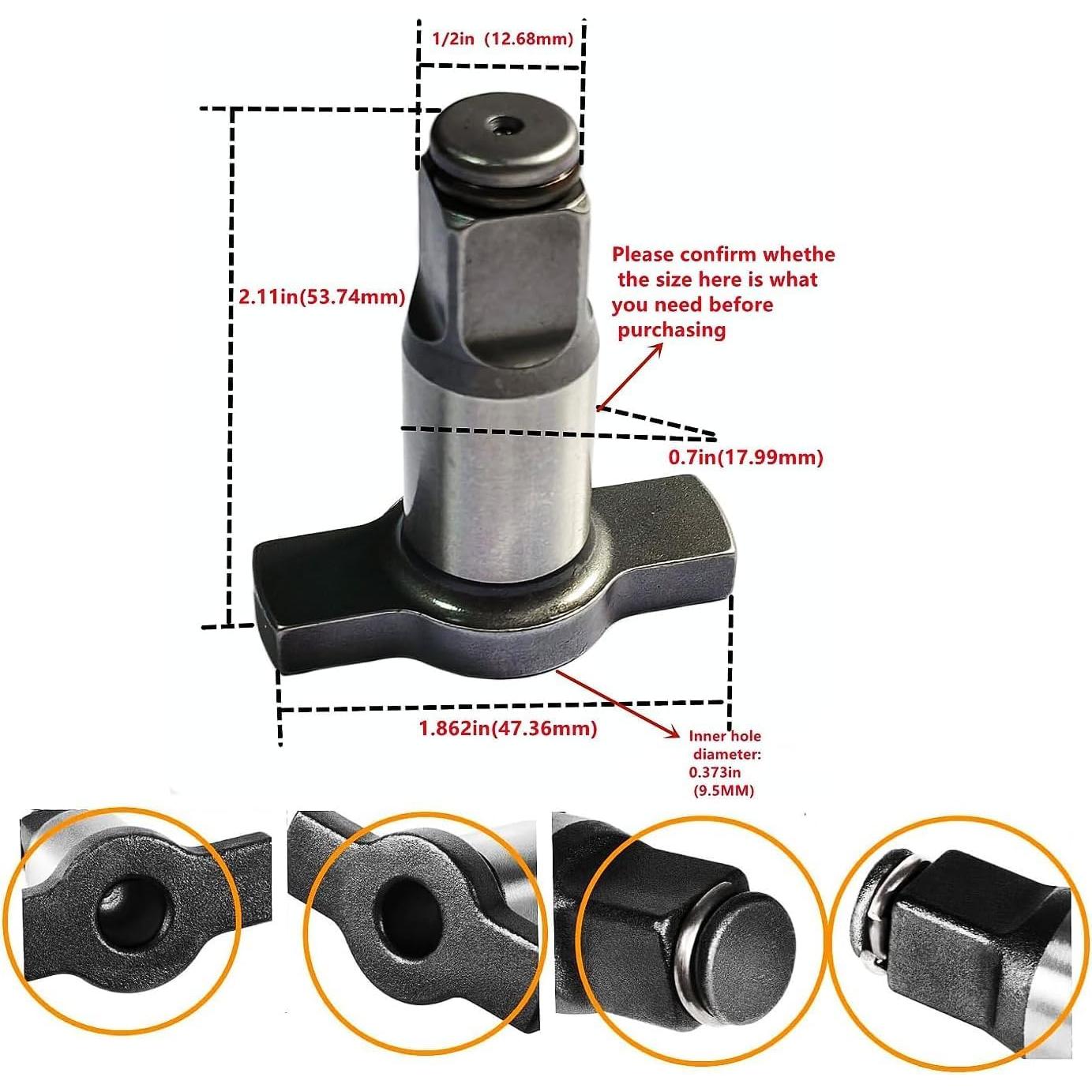 Repuesto Pasador de Retención 1/2" para Dewalt DCF899