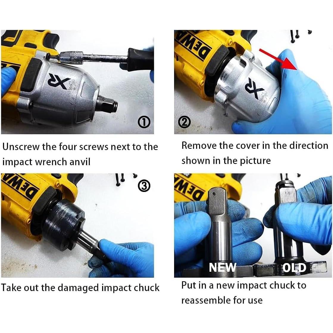 Repuesto Pasador de Retención 1/2" para Dewalt DCF899