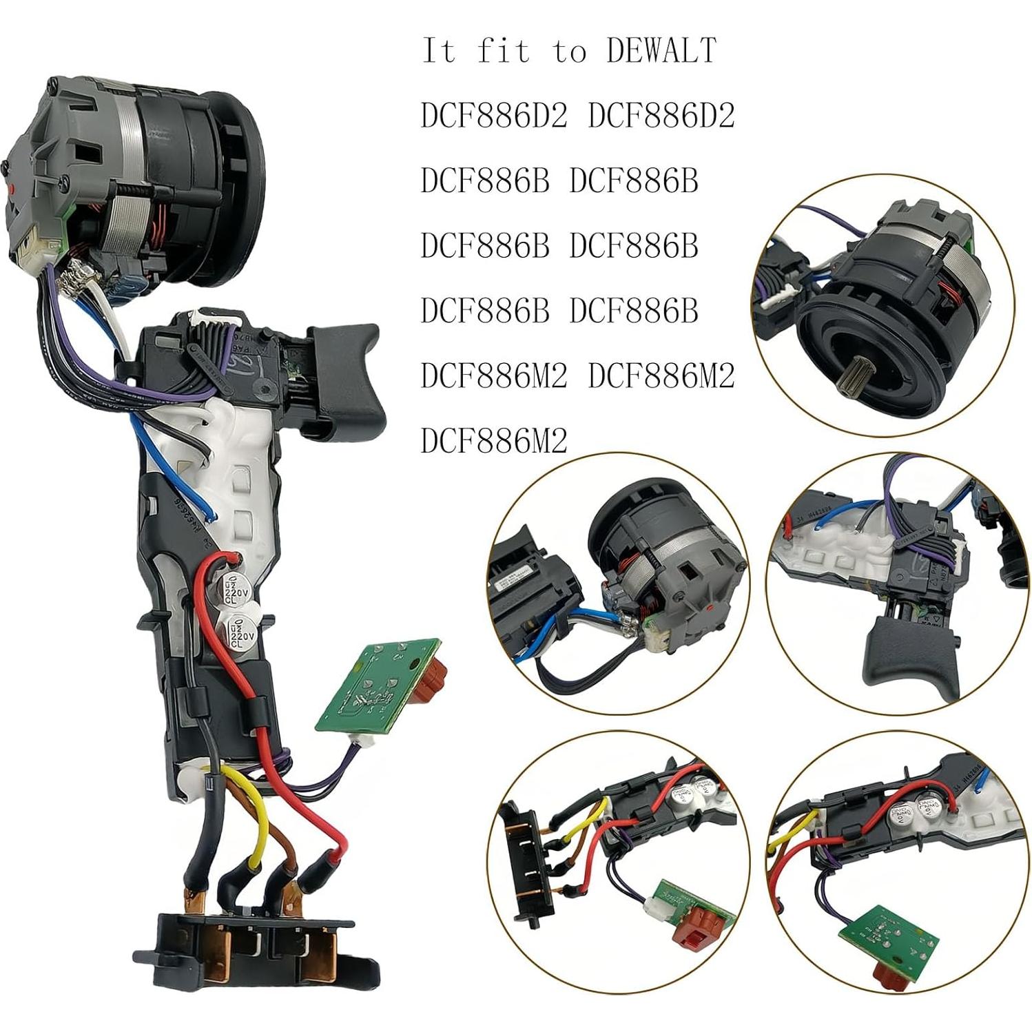 Interruptor de Reemplazo KIMGU N442102 para Dewalt 20V