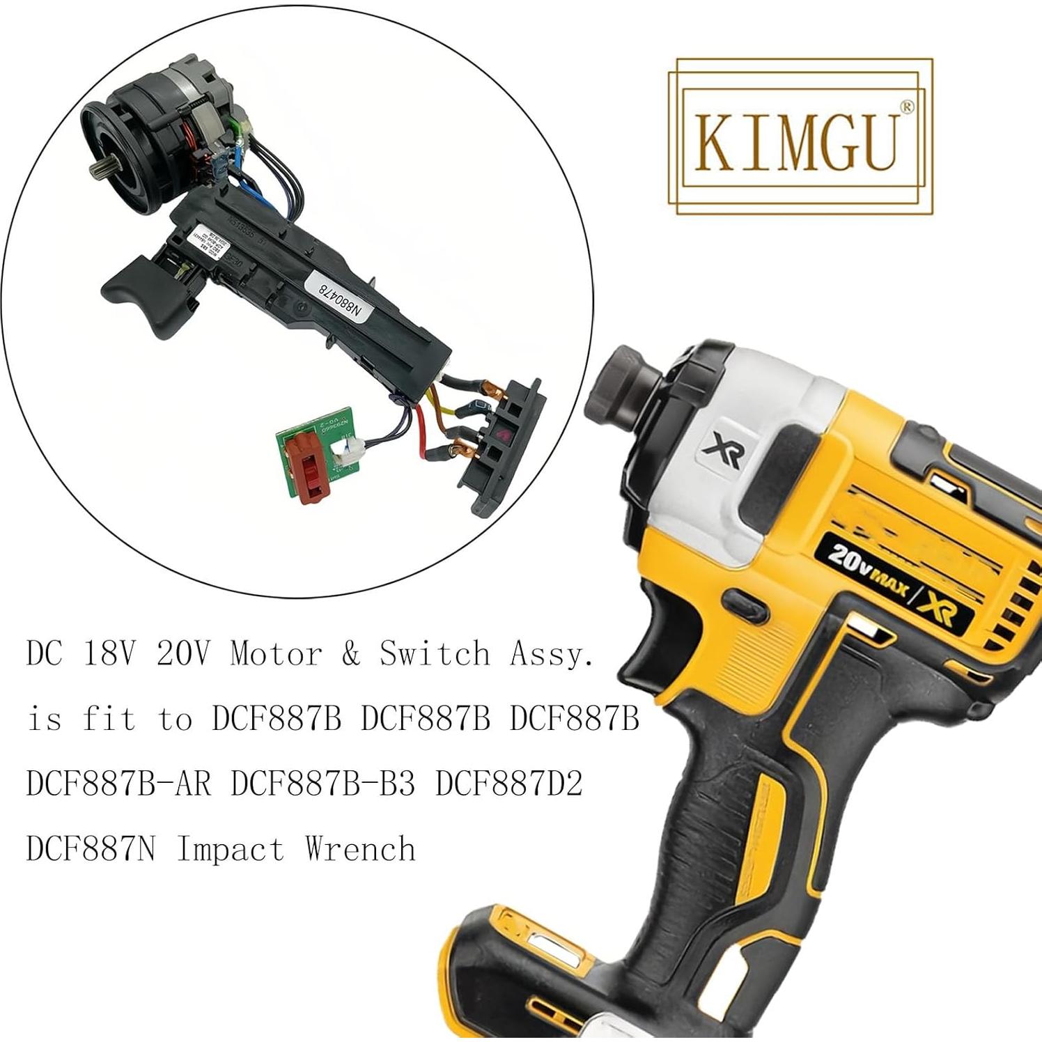 Interruptor de Reemplazo KIMGU N442102 para Dewalt 20V