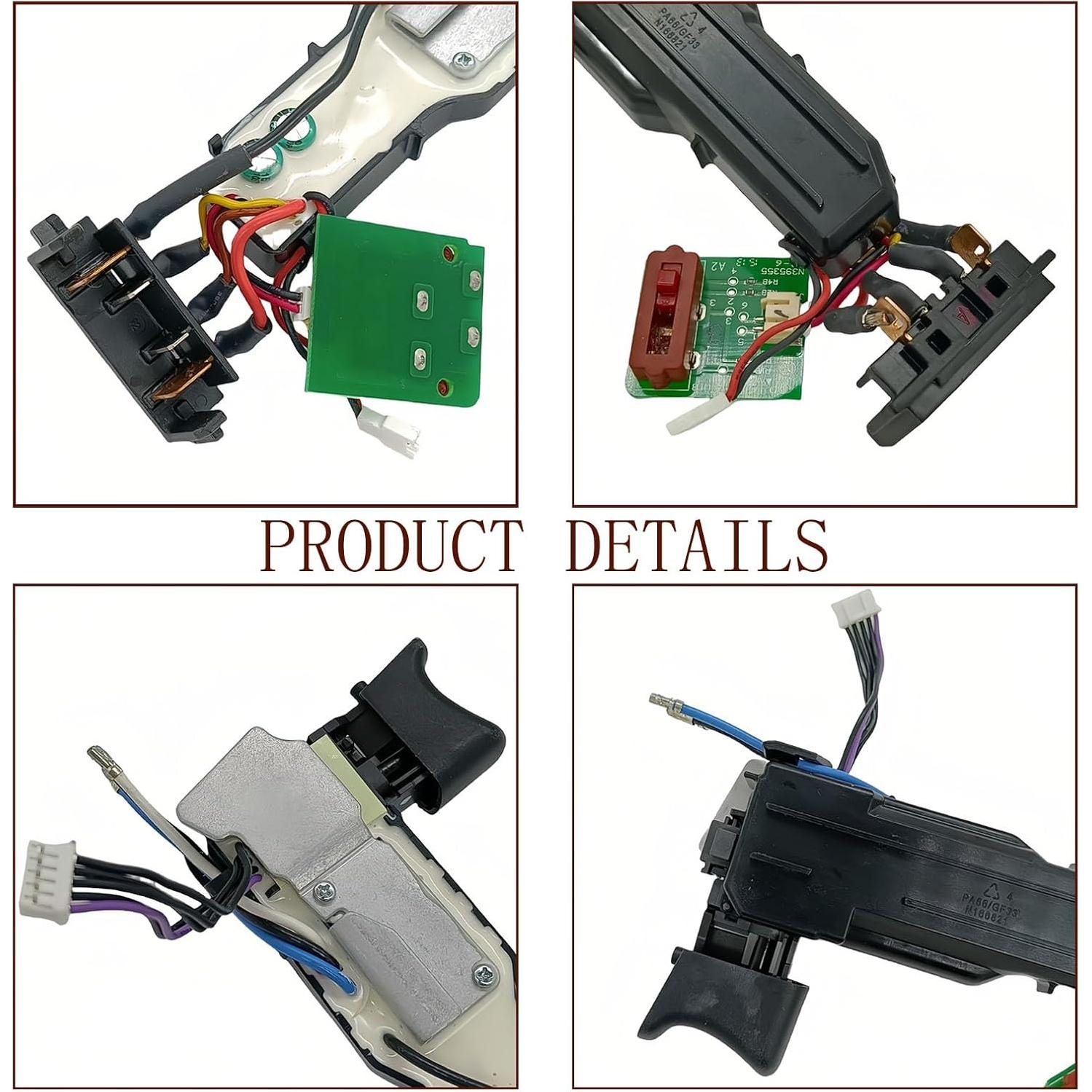 Interruptor de Control KIMGU para Llave de Impacto DCF899