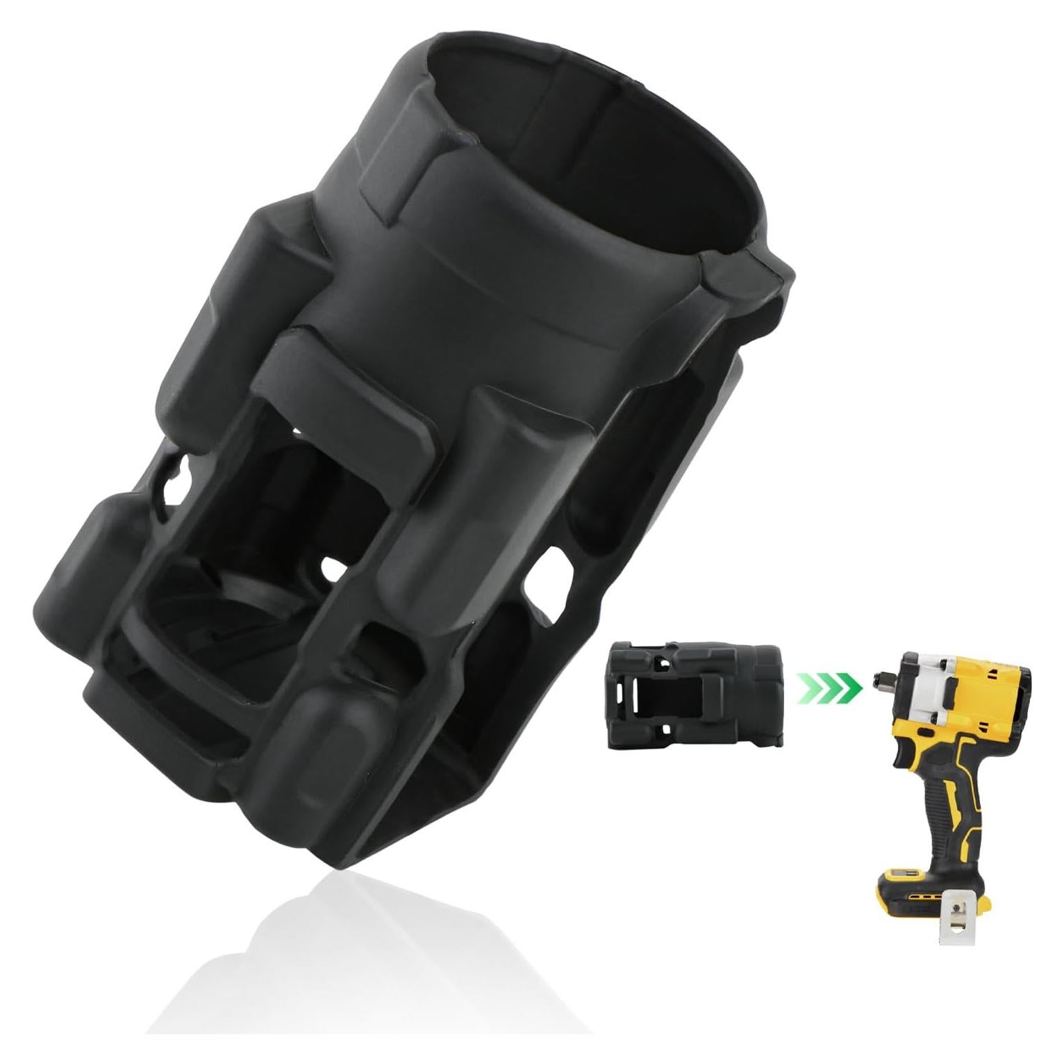 Bota Protectora DEWALT DCF921 DCF922 DCF923 1/2" Negra