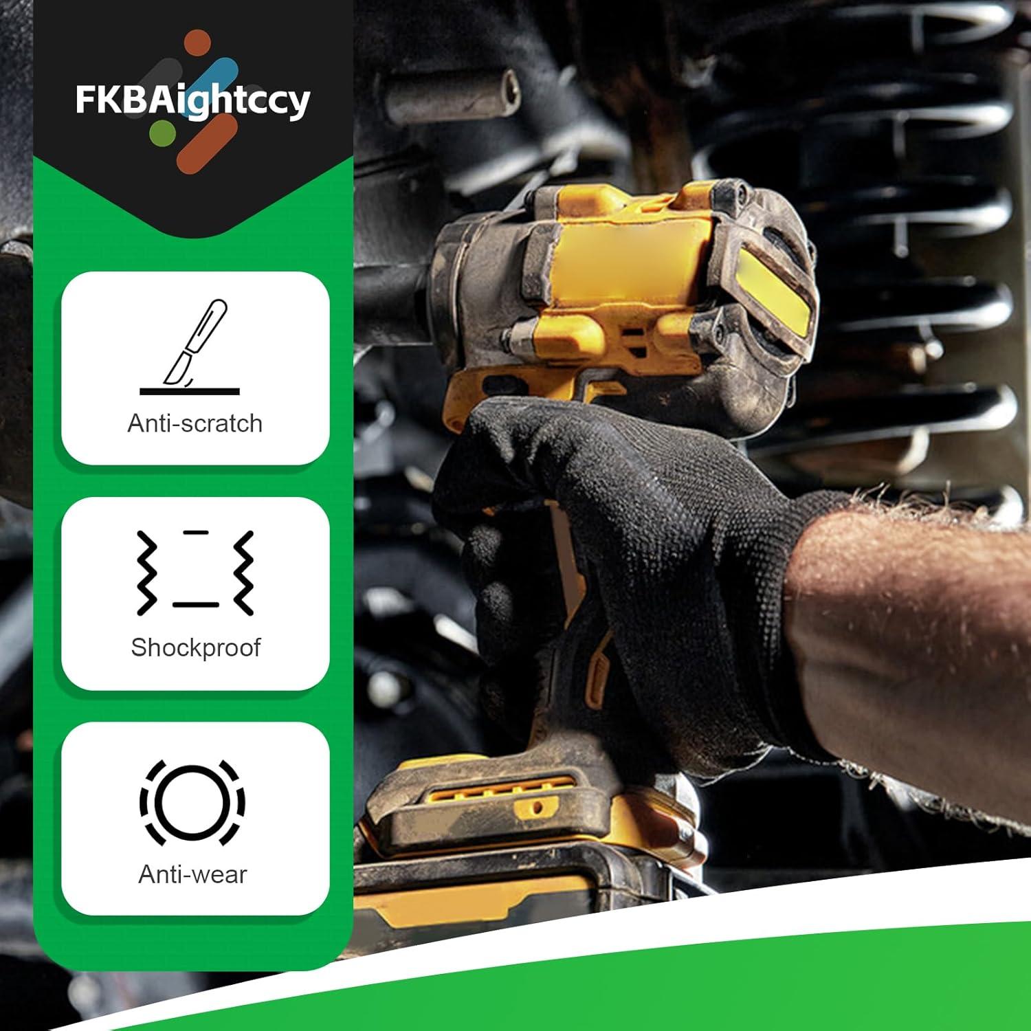 Bota Protectora DEWALT DCF921 DCF922 DCF923 1/2" Negra