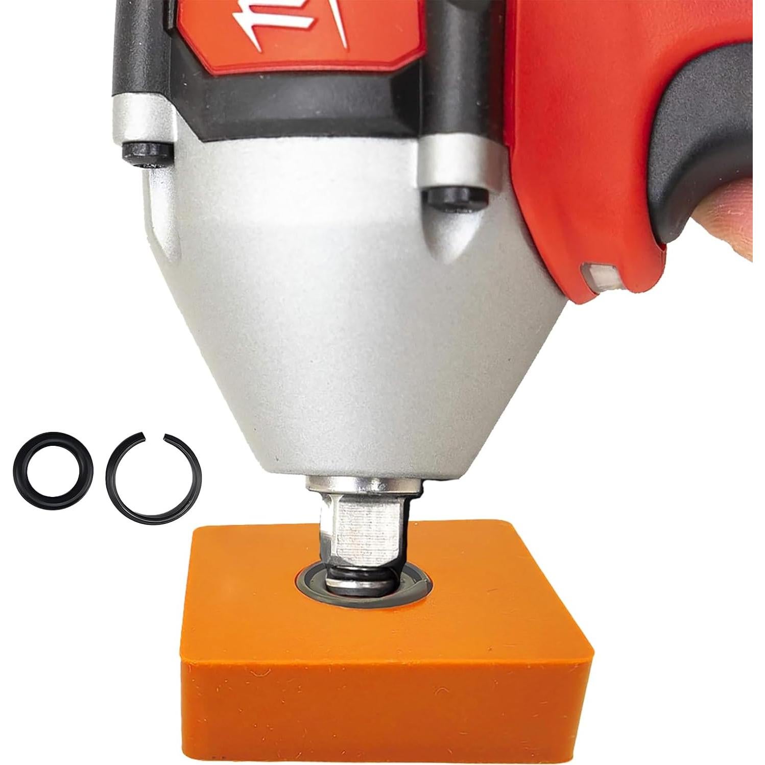 10 Sets Anillos de Retención para Llave de Impacto 1/2" Milwaukee