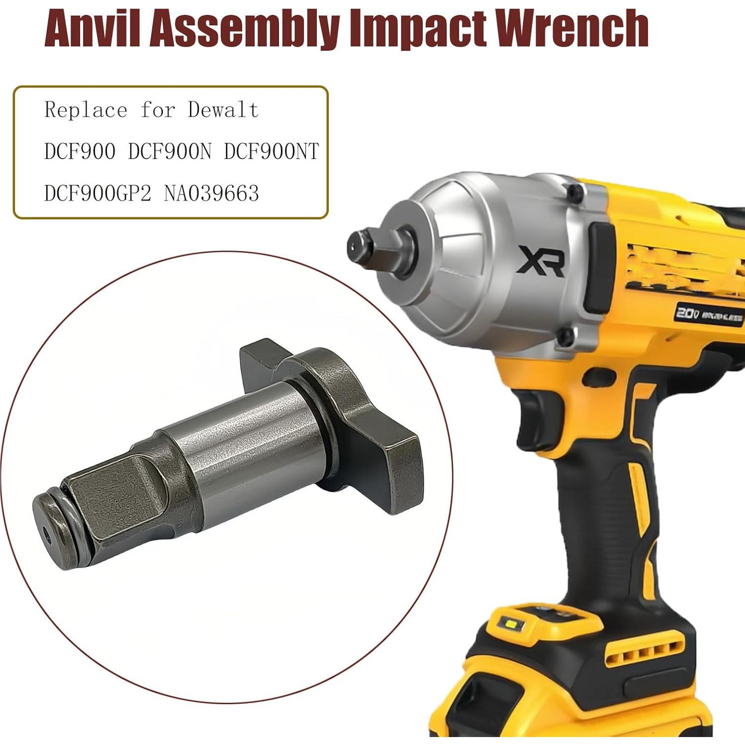 Conjunto de Yunque Reemplazo LIKINMAKA para Dewalt DCF900